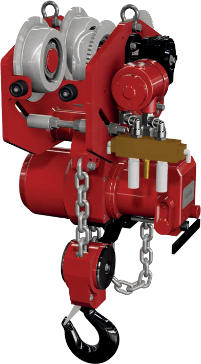Paranchi pneumatici a catena ATEX Paranchi pneumatici a catena ATEX